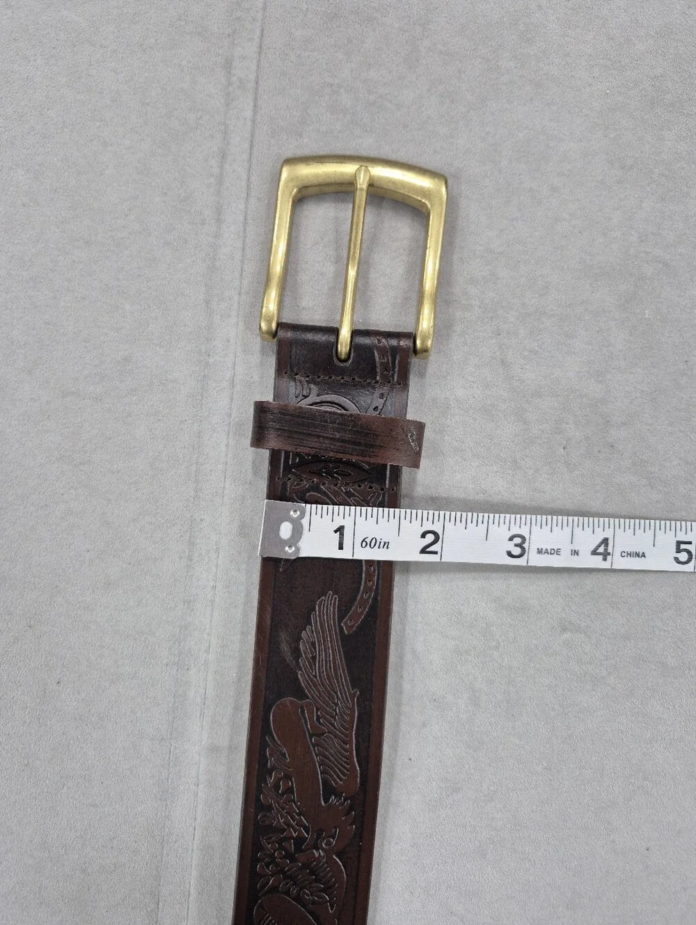 Wrangler eagle embossed
